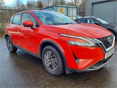 NISSAN QASHQAI ACENTA PREM T MHEV CVT DIG-T ACENTA PREMIUM DCT Petrol - Red - YE72HZG - 5 Door Hatchback