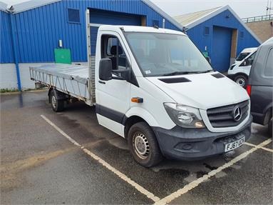 MERCEDES-BENZ SPRINTER 314CDI LONG DIESEL 3.5t Dropside Diesel - WHITE - FJ67UCN - 2 Door Dropside Body