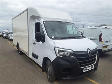 RENAULT MASTER LWB DIESEL FWD LL35 ENERGY dCi 145 Business Low Rf Luton Loloader Diesel - WHITE - DX23CVM - 3 Door Box Body