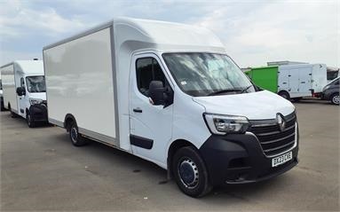 RENAULT MASTER LWB DIESEL FWD LL35 ENERGY dCi 145 Business Low Rf Luton Loloader 16ft Diesel - WHITE - DX23CVE - 3 Door Luton Box Body