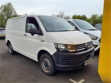 VOLKSWAGEN TRANSPORTER T30 SWB DIESEL 2.0 TDI BMT 102 Startline Van Euro 6 Diesel - WHITE - BK19OOB - Window Van
