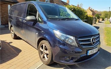 MERCEDES-BENZ VITO L2 DIESEL RWD 116CDI Premium Van Diesel - BLUE - LR20YAD - Panel Van
