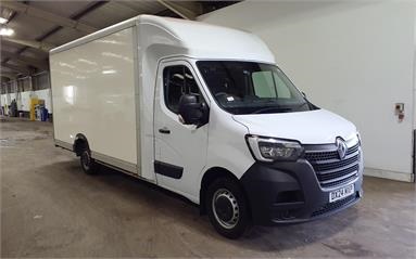 RENAULT MASTER LWB DIESEL FWD LL35 ENERGY dCi 145 Business Low Roof Platform Cab Diesel - WHITE - DX24MXP - 3 Door Box Body