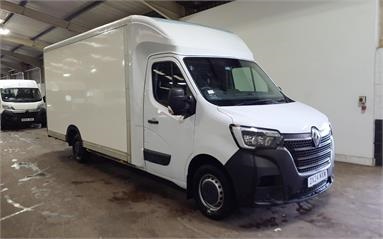 RENAULT MASTER LWB DIESEL FWD LL35 ENERGY Blue dCi 145 Start Low Rf Platform Cab Diesel - WHITE - DX24MXW - 3 Door Box Body