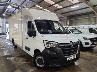 RENAULT MASTER LWB DIESEL FWD LL35 ENERGY Blue dCi 145 Start Low Rf Platform Cab Diesel - WHITE - DN73UMK - 2 Door Box Body
