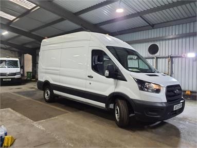 FORD TRANSIT 350 L3 DIESEL FWD 2.0 EcoBlue 130ps H3 Leader Van Diesel - WHITE - AV72UXM - 5 Door Panel Van