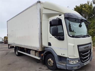 DAF LF180 4X2 DAY EURO 6 GRP BOX 3 Seats GRP Body Day cab Steel Susp 20ft Diesel - WHITE - YK69OJO - 2 Door Box Body