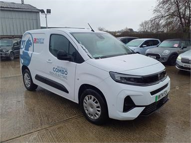 VAUXHALL COMBO CARGO ELECTRIC 100kW Pro 52kWh H1 Van Auto Electric - WHITE - VN74FZA - Panel Van