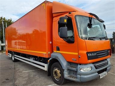 DAF LF55.180 4X2 DAY 14-TON WALK-IN GRP BOX 2 Seats GRP Body Day cab Steel Susp 29ft Diesel - ORANGE - PF13FWC - 5 Door Box Body