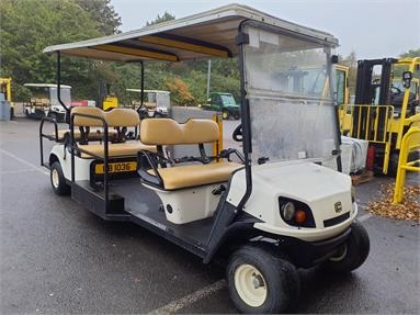 CUSHMAN 6 SEAT PLUS WHEELCHAIR BUGGY Petrol - WHITE - GB1036 - Plant Item