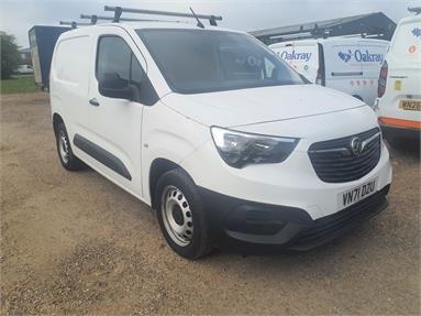 VAUXHALL COMBO CARGO L1 DIESEL 2300 1.5 Turbo D 100ps H1 Dynamic Van Diesel - WHITE - VN71DZU - Panel Van