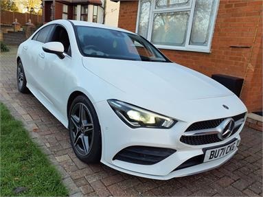 MERCEDES-BENZ CLA CLA 180 AMG Line Premium 4dr Tip Auto Petrol - WHITE - BU71CKG - 4 Door Coupe
