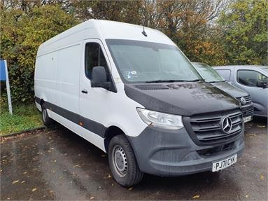 MERCEDES-BENZ SPRINTER 314CDI L3 DIESEL RWD 3.5t H2 Progressive Van Diesel - WHITE - PJ71CYK - 5 Door Panel Van