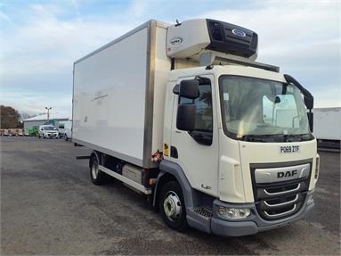 DAF LF180 4X2 DAY EURO 6 FRIDGE BOX 2 Seats Day cab Steel Susp 16ft Diesel - WHITE - PO69ZTF - 2 Door Fridge Box Van Body