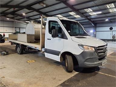 MERCEDES-BENZ SPRINTER 314 CDI VACUUM TANK Diesel - WHITE - SK68AFV - 2 Door Tanker Body