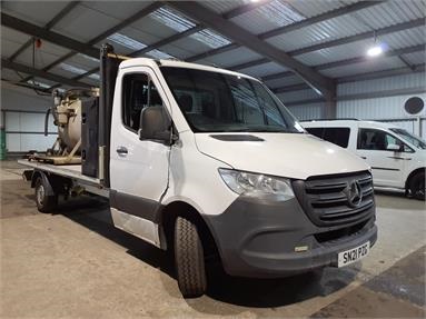 MERCEDES-BENZ SPRINTER 315 PROGRESSIVE CDI VACUUM TANKER Diesel - WHITE - SN21PZG - 2 Door Tanker Body