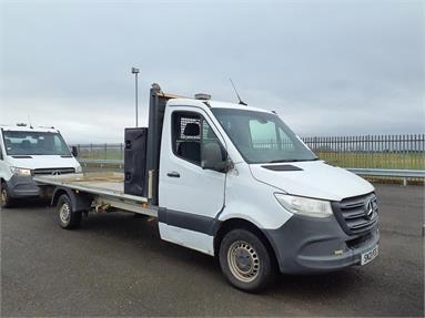 MERCEDES-BENZ SPRINTER 315CDI L3 DIESEL RWD 3.5t Progressive Chassis Cab Diesel - WHITE - SN21PZG - 2 Door Flatbed Body