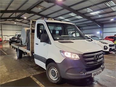 MERCEDES-BENZ SPRINTER 315 PROGRESSIVE CDI VACUUM TANKER Diesel - WHITE - SN70OYA - 2 Door Tanker Body