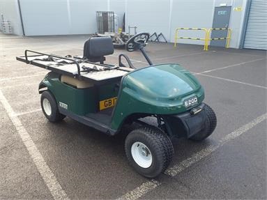 EZGO STRETCHER CARRIER BUGGY Petrol - GREEN - GB1797 - Plant Item