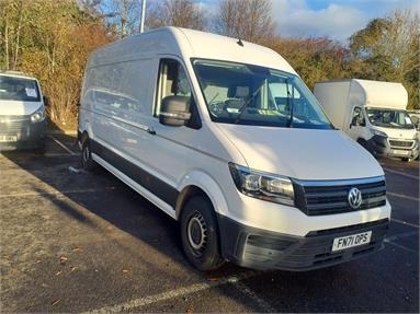VOLKSWAGEN CRAFTER CR35 LWB DIESEL FWD 2.0 TDI 140PS Startline High Roof Van Diesel - WHITE - FN71OPS - 5 Door Panel Van