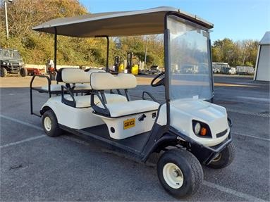 CUSHMAN 6-SEAT CARGO SHUTTLE BUGGY Petrol - WHITE - GB1302 - Plant Item