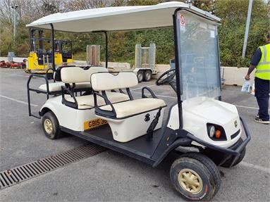 CUSHMAN 6-SEAT SHUTTLE BUGGY Petrol - WHITE - GB1536 - Plant Item