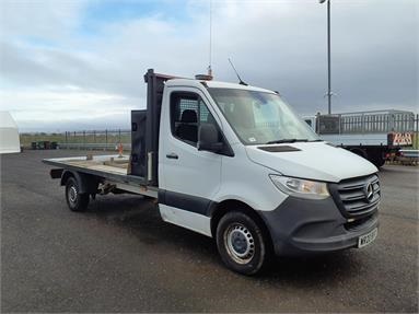 MERCEDES-BENZ SPRINTER 314CDI L3 DIESEL RWD 3.5t Chassis Cab 7G-Tronic Diesel - WHITE - WR20BVT - 2 Door Flatbed Body