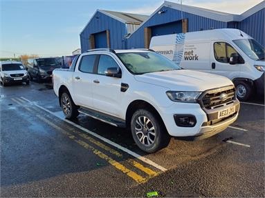 FORD RANGER DIESEL Pick Up Double Cab Wildtrak 2.0 EcoBlue 213 Auto 5 Seats Double Cab Diesel - WHITE - AE23JYU - 4 Door Pick Up Body