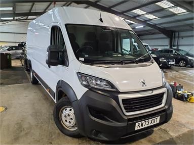 PEUGEOT BOXER 435 L4 DIESEL 2.2 BlueHDi H2 Professional Premium+ Van 140ps Diesel - WHITE - KW73XXT - 5 Door Panel Van