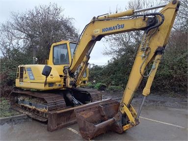 KOMATSU P110R UTILITY EXCAVATOR Diesel - YELLOW - TWEXC12 - Plant Item