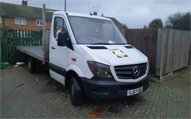 MERCEDES-BENZ SPRINTER 314CDI MEDIUM DIESEL 3.5t Chassis Cab Diesel - White - SJ67DBX - 2 Door Pick Up Body