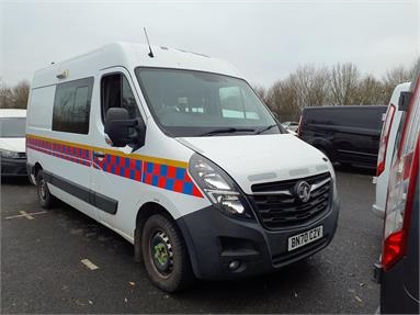 VAUXHALL MOVANO 3500 L2 DIESEL FWD 2.3 Turbo D 135ps H2 Van Diesel - WHITE - BN70CZV - Panel Van