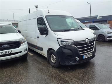 RENAULT MASTER LWB DIESEL FWD LM35dCi 135 Business+ Medium Roof Van Med Roof Diesel - WHITE - RO20XVH - 5 Door Panel Van