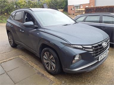 HYUNDAI TUCSON 1.6 TGDi 48V MHD SE Connect 5dr 2WD DCT Petrol/Hybrid - BLUE - EK72HZE - 5 Door Estate