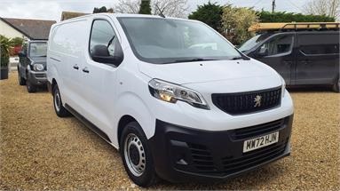 PEUGEOT EXPERT LONG DIESEL 1000 1.5 BlueHDi 100 Professional Premium Van Diesel - WHITE - MW72HJN - Panel Van