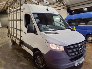 MERCEDES-BENZ SPRINTER 314CDI L2 DIESEL FWD 3.5t H2 Progressive Van Diesel - WHITE - KM21YYZ - 5 Door Panel Van