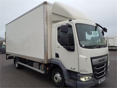 DAF LF180 4X2 DAY EURO 6 GRP BOX 3 Seats GRP Body Day cab Steel Susp 20ft Diesel - WHITE - DN21TXM - 2 Door Box Body