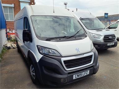 PEUGEOT BOXER 435 L4 DIESEL 2.0 BlueHDi H2 Professional Van 130ps Diesel - WHITE - CN19LFZ - 5 Door Panel Van