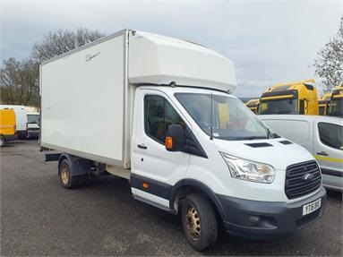 FORD TRANSIT 350 L4 DIESEL RWD 2.2 TDCi 125ps 'One Stop' Luton Van Diesel - WHITE - YT16BXE - 2 Door Luton Box Body