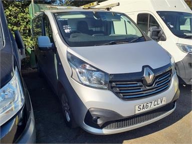 RENAULT TRAFIC SWB DIESEL SL27 dCi 120 Sport Nav Van Diesel - SILVER - SA67CLV - 5 Door Panel Van