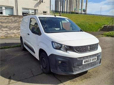 PEUGEOT PARTNER PROFESSIONAL L1 BHDI  PARTNER PROFESSIONAL L1 BHDI PANEL VAN DIESEL Diesel - White - WN69VKM - 5 Door Panel Van