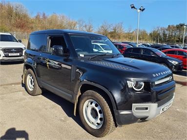 LAND ROVER DEFENDER 90 DIESEL 3.0 D250 Hard Top Auto Diesel - BLACK - ME73RVM - 3 Door Panel Van