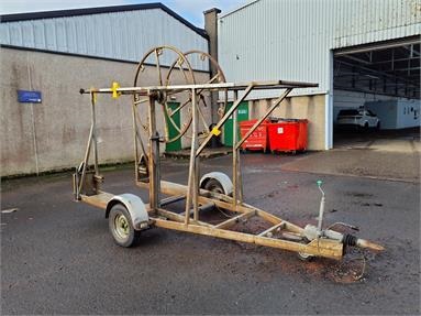 STEVE VICK PIPE COIL TRAILER Not Specified - SILVER - SGT34828 - Plant Item