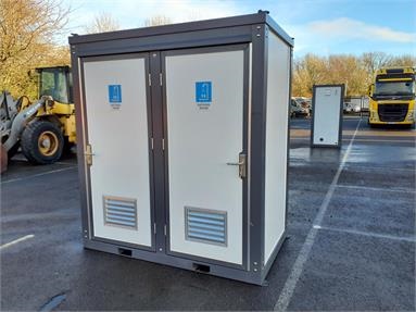 PBTL TWIN SHOWER MODULAR  UNIT - NEW UNSUED Not Specified - WHITE - 1812002 - Plant Item