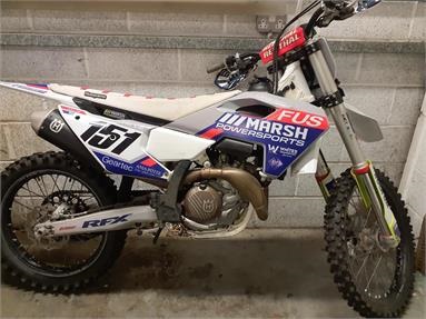 HUSQVARNA FC 450 HERITAGE Petrol - WHITE - 9742 - Motorbike