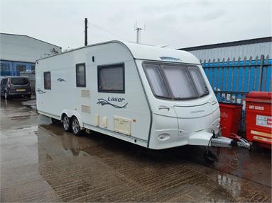 COACHMAN LASER 650/4 CARAVAN TANDEM AXLE Not Specified - WHITE - M90936602 - Caravan
