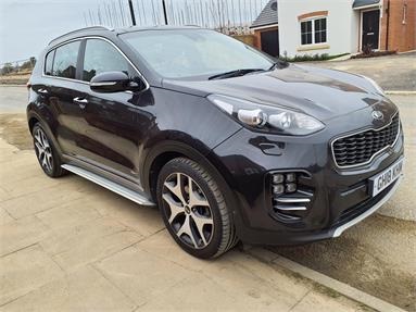 KIA SPORTAGE 1.6T GDi GT-Line S 5dr DCT Auto [AWD] Petrol - BLACK - GH18KHM - 5 Door Estate