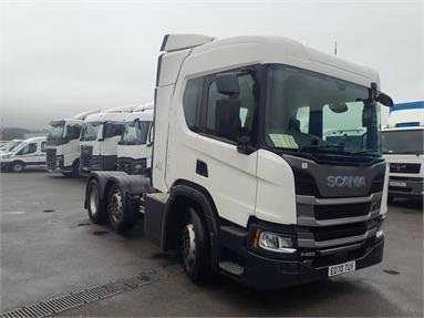 SCANIA P450 6X2 SLEEPER EURO 6 TRACTOR UNIT 2 Seats Sleep Cab Air Susp Diesel - WHITE - EO70TUY - 2 Door Tractor Unit