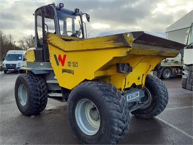 WACKER DW60 6TON DUMPER WITH CAB Diesel - YELLOW - BC66OXM - Plant Item