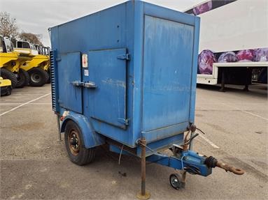 ANSALDO ENCLOSED GENERATOR SINGLE AXLE Diesel - BLUE - TWBLUE1 - Plant Item